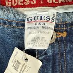 Guess Vintage 00s Raw Waistband Low Rise Straight Leg Jeans size 30 NEW Tags Photo 1