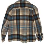 Pendleton Vintage 60s Portland  Plaid Wool Button Up Chore Jacket Long Sleeve Photo 4