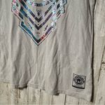 American Fighter Gray Multicolor Short Sleeve Tee Aredale Womens Size Medium Photo 2