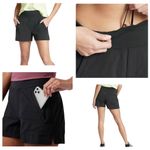 Athleta Size 2x Trekkie North Mid Rise Short Black NWT Photo 1