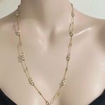 Vintage AVON Faux Pearl Beaded Gold Photo 3