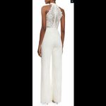 Alexis grecian lace guipure white jumpsuit Photo 1