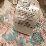 Stine Goya jasper daisy field teal multi color Floral Mini Dress 3/4 sleeve M Blue Size M Photo 8