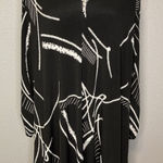 Clara Sun Woo Top Womens L Tunic Black Size L Photo 0