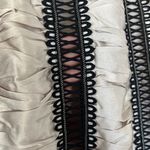 ASOS NWT DESIGN satin ruched mini dress with lace trim sz 8 Photo 7