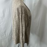 Eileen Fisher oatmeal waffle knit linen cardigan Photo 8