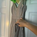 Windsor  Champagne Sparkly Prom Dress Photo 3