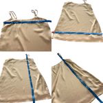 Show Me Your Mumu Happily Ever Top Slip X-Small in Champagne Luxe Satin Flaw XS Photo 12