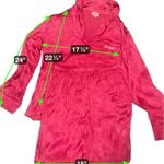 Poppi Vibrant Pink Silky Women's Pajama Shirt & Pant size S Photo 8