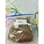 MODA INTL Tan Crochet Knit Button Up Cardigan Sweater Top Women's Medium Brown Photo 7