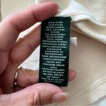 Ralph Lauren Lauren  long sleeve ribbed shirt petite large zipper shoulder beige Photo 8