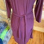 Faded Glory  purple wrap style dress size M (8/10)‎ Photo 5