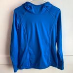 Athleta  Electric Blue Pullover Long Sleeve Hoodie Photo 0