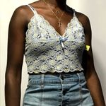 Cropped lacey lingerie cami tank top medium Photo 2