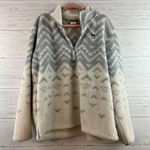 Victoria's Secret PINK Victoria’s Secret Sherpa Quarter Zip Pullover Size L Photo 0