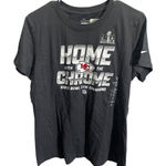 Nike  Womens Large Super Bowl LVIII Kansas City Chiefs Black Tee Photo 0