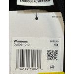 Nike Black Basic Sweatshirt Women Plus Size 2X Spell out Athlesiure Performance Photo 5