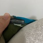 Colorful Patchwork Boho Hoodie Green Size M Photo 1