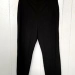 Tory Burch  Black Skylar Slim Wool Blend Stretch Classic Office Dress Pants 14 Photo 1