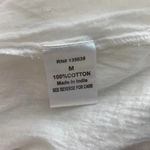 Love Sam Abigail Embroidered Peasant Top in White Photo 12