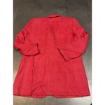Vtg Lord & Taylor Size 12Red 100% Silk Blazer E0130 Red Photo 5