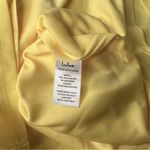 Lulus  Social Sensation Light Yellow Square Neck Mini Bodycon Dress Size M NWT Photo 9