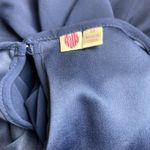 AUW #141  Navy Pleat Front Cocktail Dress Photo 5