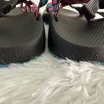 Chacos Chaco Tegu Pink Blue Textile Strappy Classic Sport Sandals‎ Women’s Size 6 Photo 3