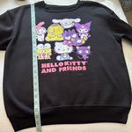 Hello Kitty  and Friends Black Graphic Print Sweatshirt M Photo 7