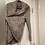 Elsamanda Italy Anthropologie Size M Gray Alpaca Blend Open Cardigan Sweater Size M Photo 1