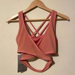 Lorna Jane Wrap Yoga Bra in Quartz Pink Photo 0