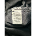 Charlotte Russe  Black Long‎ Sleeve Sheer Romper Ribbed w Pockets Medium Photo 6