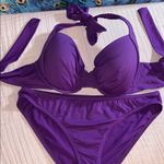 Tommy Bahama  Purple 2 Piece Bikini 34D/M Photo 0