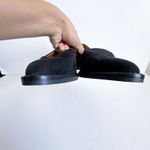 Aquatalia Golda Black Suede Loafers Women’s Size 6.5 Made in Italy Photo 2