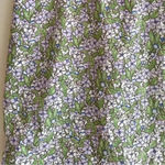 American Eagle Outfitters Stretch Floral Mini Skirt, Purple and Green, Size 4 Photo 10