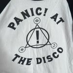 Hot Topic  Panic At The Disco Manhead 100% Cotton Baseball Tee Size XL Photo 1