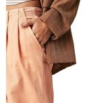 Free People NEW  Addy Wide Leg Chino Pants Coral Pink Size 8 Elevated Basic Boho Photo 9