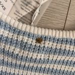 Rhythm NWT Corsica Striped Knit Oversized Sweater in Blue Stripe Photo 14