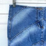 Baby Phat VTG Y2K Women’s Skirt Denim Jean Patch Chevron 90s 7 Photo 3