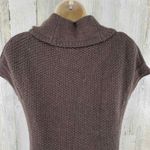 Classiques Entier  Sweater Dress Womens XS Brown 100% Merino Wool Cable Knit Photo 4