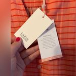 Carve Designs  Reagan peach stripe top nwt Medium Photo 3