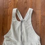 Cozy Casual Beige Corduroy Overall Dress Photo 1