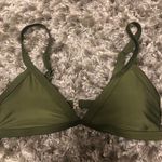 Boohoo Army green bathing suit top  Photo 0