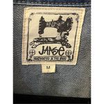 Jaase Embroidered Boho Denim Jean Jacket M Photo 5