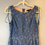 City Studio Dress Blue Lace Fit & Flare Dress Juniors Sz 11 EUC Homecoming Prom Photo 2