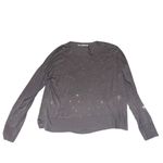 ZARA  Gray Rhinestone Elegant Women's Sweater Size Medium Photo 1
