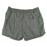Faherty  Cord Patch Pocket Short Tencel Linen Blend Shorts Green Women XL Pull On Photo 1