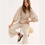 Free People  Kenny Striped One-Piece Jumpsuit Photo 2