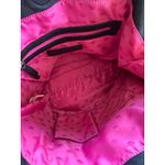 Juicy Couture Black Cow Hide Leather Orange Grove Winged Convertible Tote Photo 6