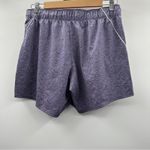 Nike  Pro Dri Fit Heather Purple‎ Mid Rise Activewear Shorts Size S Photo 1